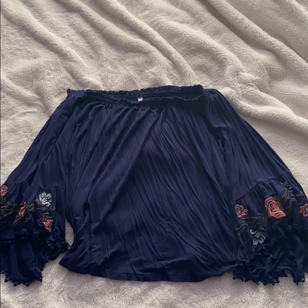 Off the shoulder top